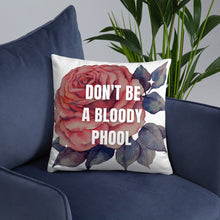 Load image into Gallery viewer, Bloody Phool Throw Pillow
